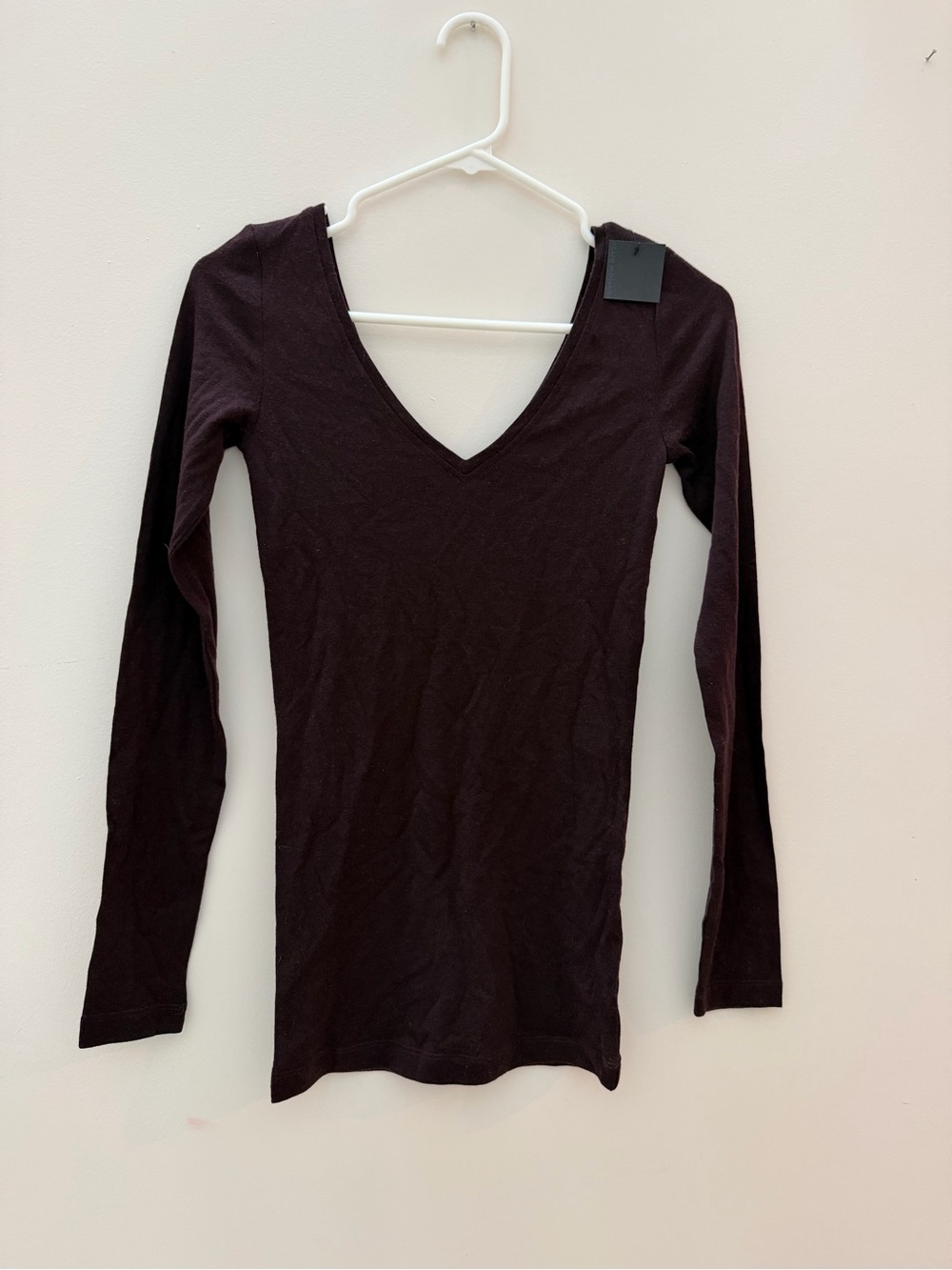 Club Monaco Linnea top tricot Bordeaux Size XS